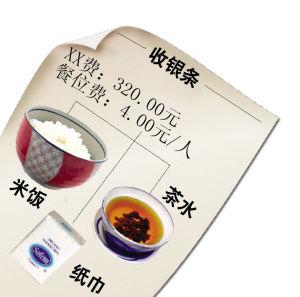 餐位费