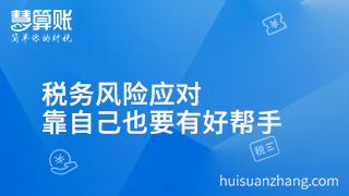 税务风险应对 靠自己真的就可以解决吗？